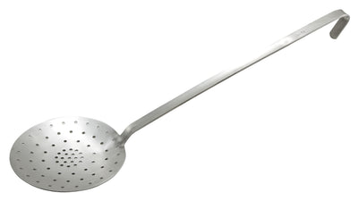 Winco SCS-6H 6-1/4 Inch Diameter Round Skimmer Perforated Stainless Steel