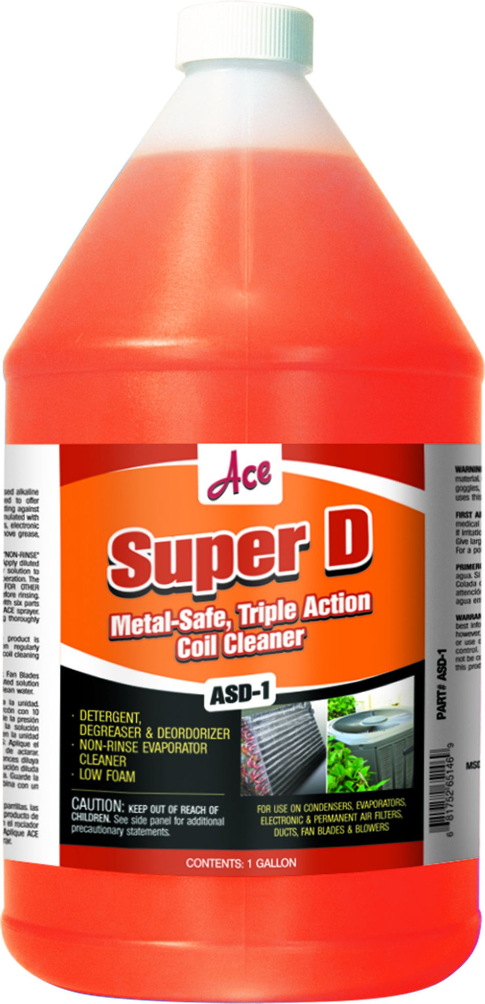 ACE ASD1, ACE™ Super D Coil Cleaner, 1 Gallon