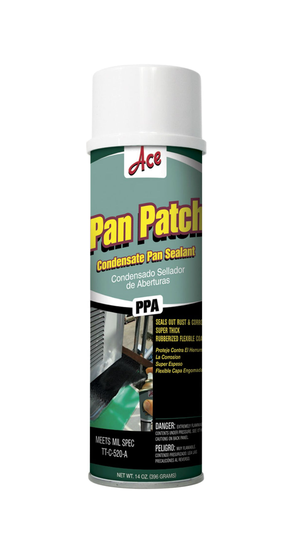 ACE 66920, PPA - Condensate Pan Patch Aerosol Spray 14 oz Can