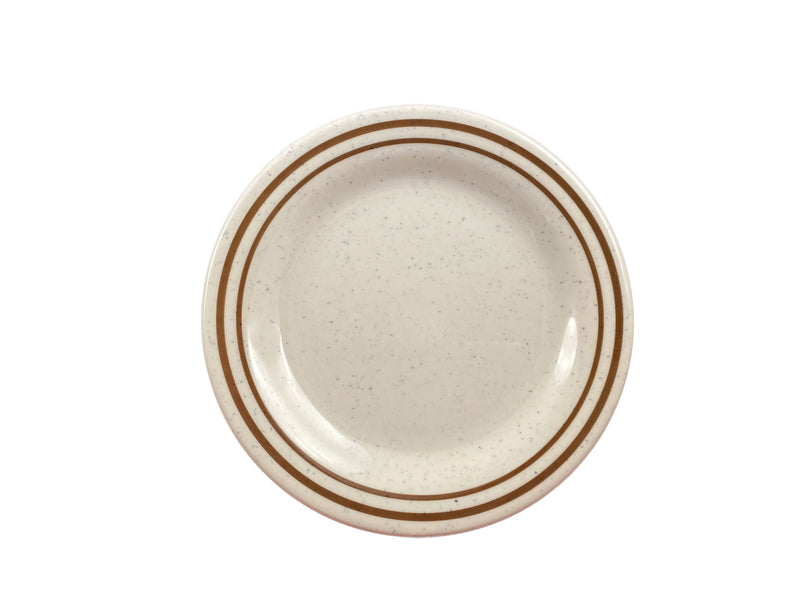 Thunder Group AD107AA 7-1/2 Inch Diameter Round Dinner Plate Break Resistant Melamine BPA Free