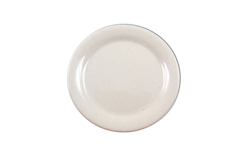Thunder Group AD109WS 9 Inch Diameter Dinner Plate Break-Resistant Melamine White