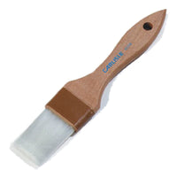 Carlisle 4039600 1-1/2 Inch Nylon Pastry Brush Brown Plastic Ferrules Wood Handle