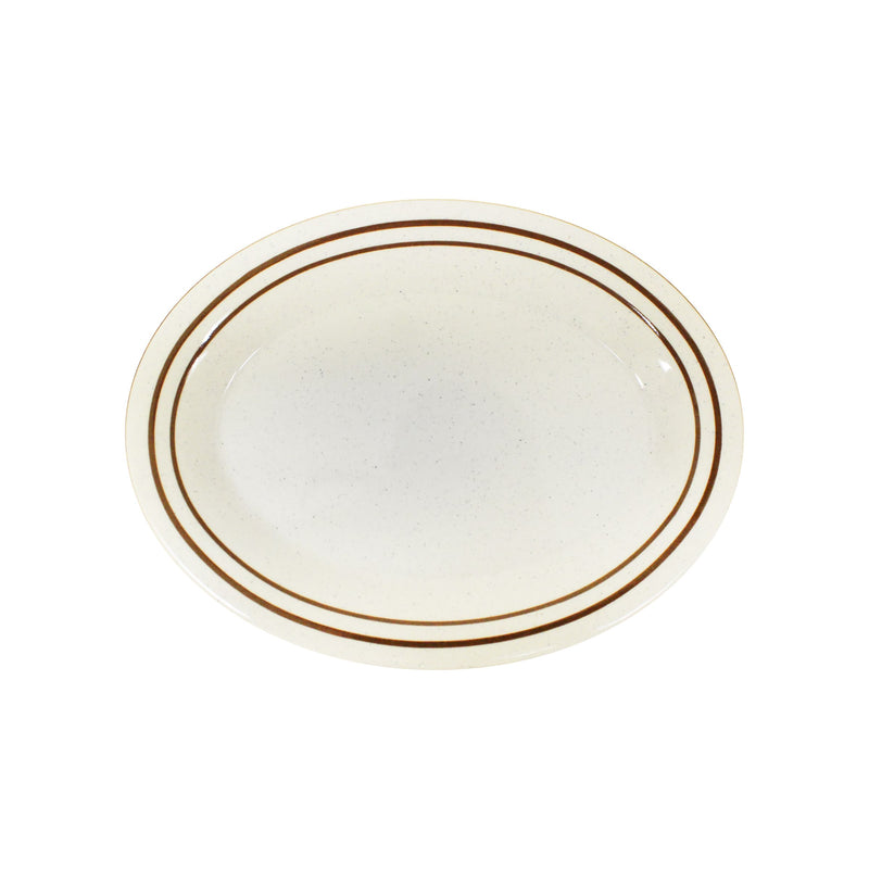 Thunder Group AD212AA 12 Inch Break-Resistant Oval Platter Melamine BPA Free