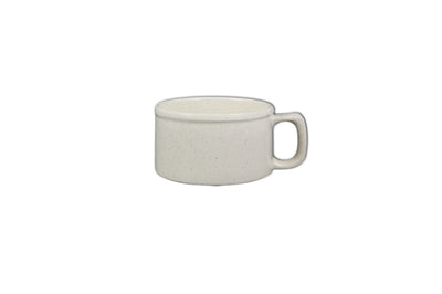 Thunder Group AD9016WS 10 Oz Soup Mug With c-handle Break-resistant Melamine White