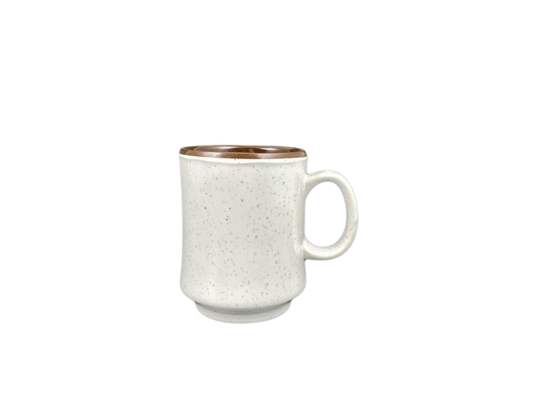 Thunder Group AD908AA 9 Oz Two Tone Mug with Handle Melamine Break Resistant