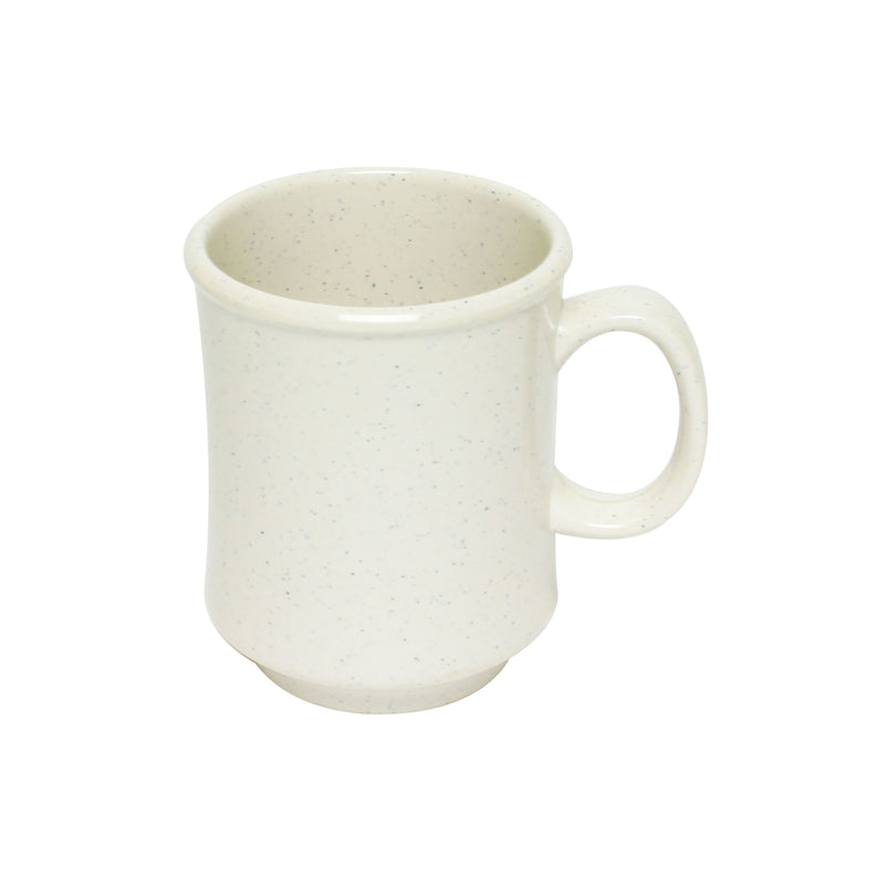 Thunder Group AD908WS 9 Oz Cup Break-Resistant Dishwasher Safe Melamine White