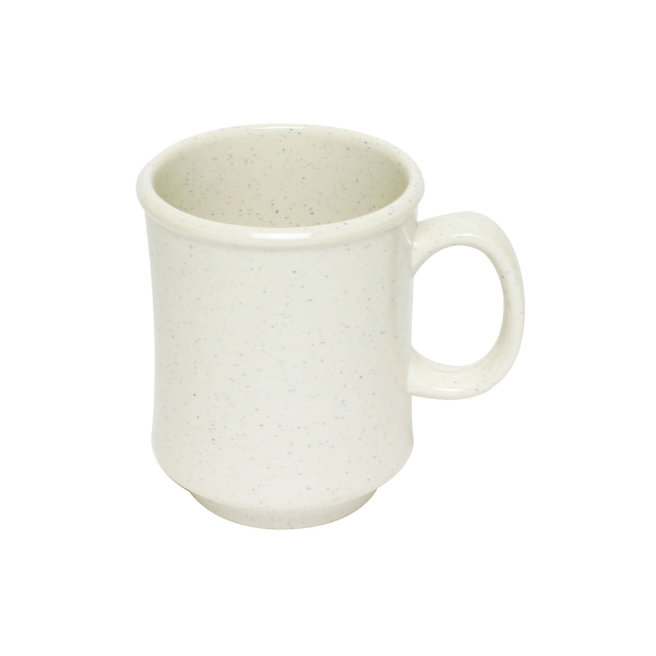 12 Pack 9 oz, 3" Diameter x 3-3/4" Height, Two-Tone Cup, San Marino, Melamine, BPA Free, Dishwasher Safe, Break-Resistant, Shatter-Resistant, No Microwave, No Oven, NSF