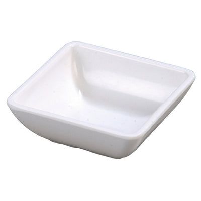 Carlisle 086002 2 Oz Ramekin Square Dishwasher Safe Stain Resistant Melamine White