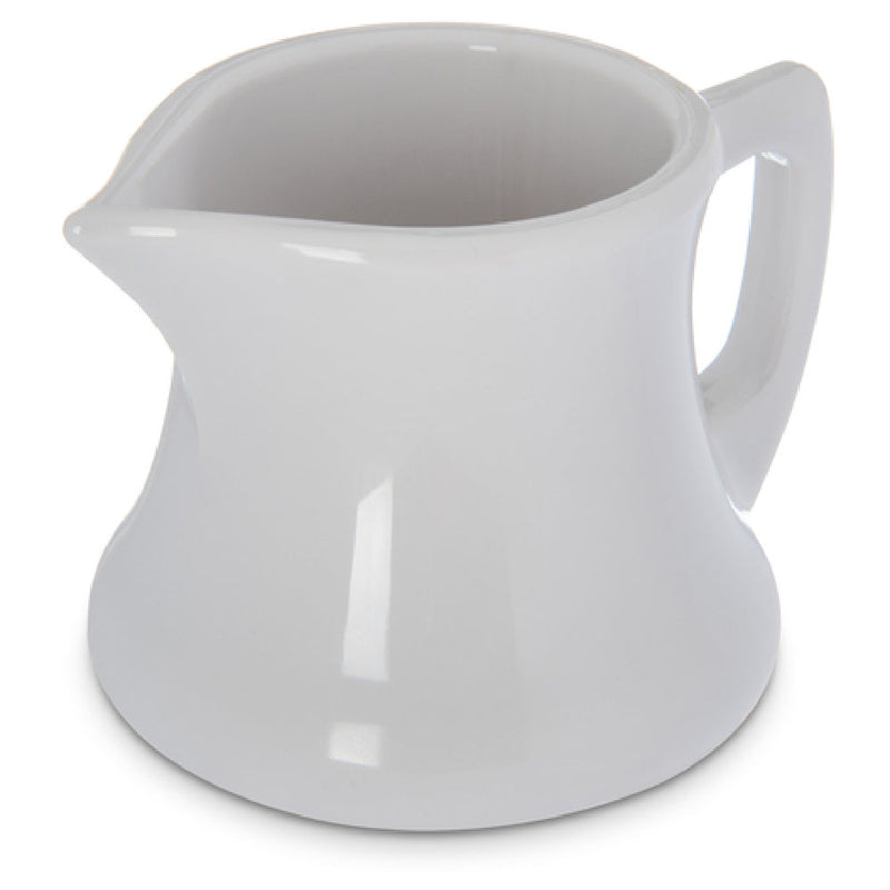 Carlisle 456302 3 Oz Cremer Plastic Handle Dishwasher Safe White
