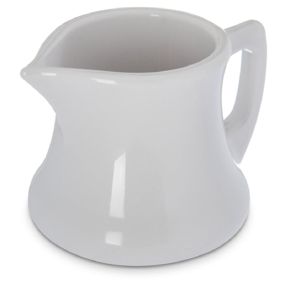 Carlisle 456302 3 Oz Cremer Plastic Handle Dishwasher Safe White