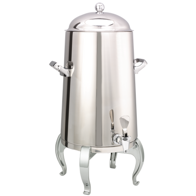 Flame Free™ Thermo-Urn™ 5-Gallon Vacuum Insulated Urn with Regal Legs and Domed Lid in Polished Stainless