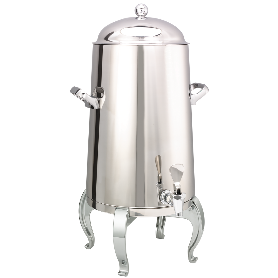 Flame Free™ Thermo-Urn™ 5-Gallon Vacuum Insulated Urn with Regal Legs and Domed Lid in Polished Stainless
