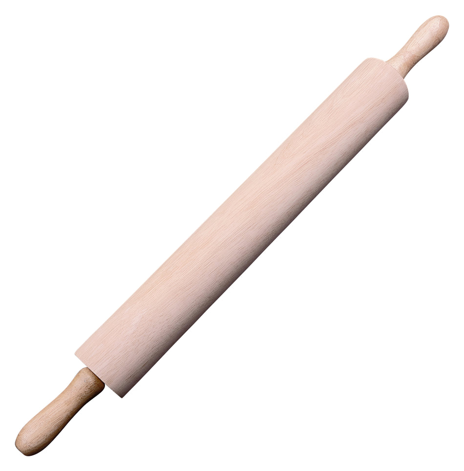 Winco WRP-18 Wooden Rolling Pin - 18"
