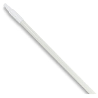 Carlisle 41225EC02 48 Inch Length Hanging Cap Threaded Fiberglass White Handle