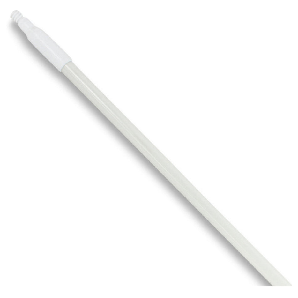 Carlisle 41225EC02 48 Inch Length Hanging Cap Threaded Fiberglass White Handle