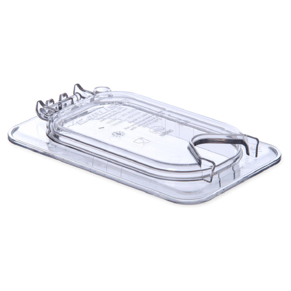 Carlisle 10339Z07 6.88 Inch Clear Polycarbonate Universal Lid for 1/9 Size Pan