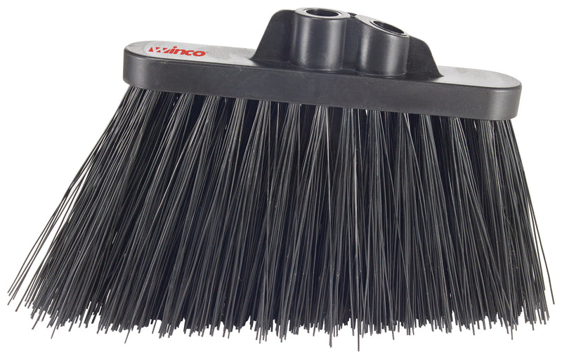 Winco BRAU-9K Broom Head Heavy Duty Black Bristle Unflagged