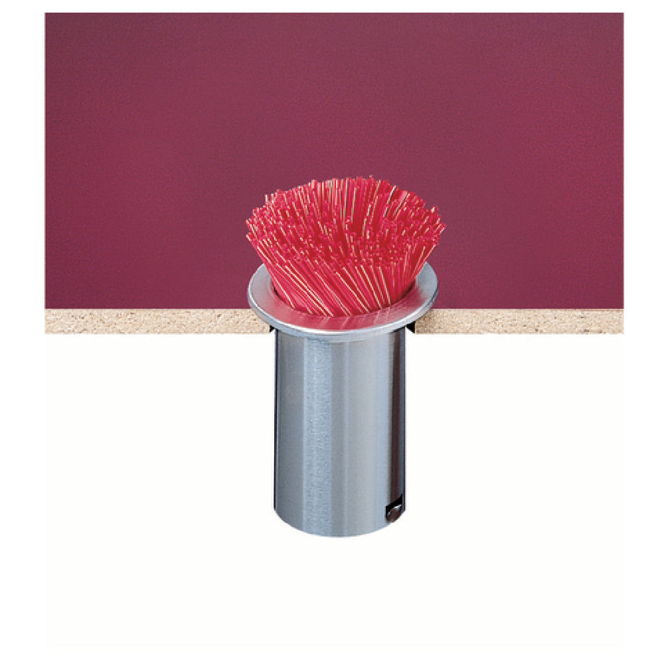 Carlisle L320C 5-3/8 Inch Tube Diameter In-counter Straw Holder Stainless Steel