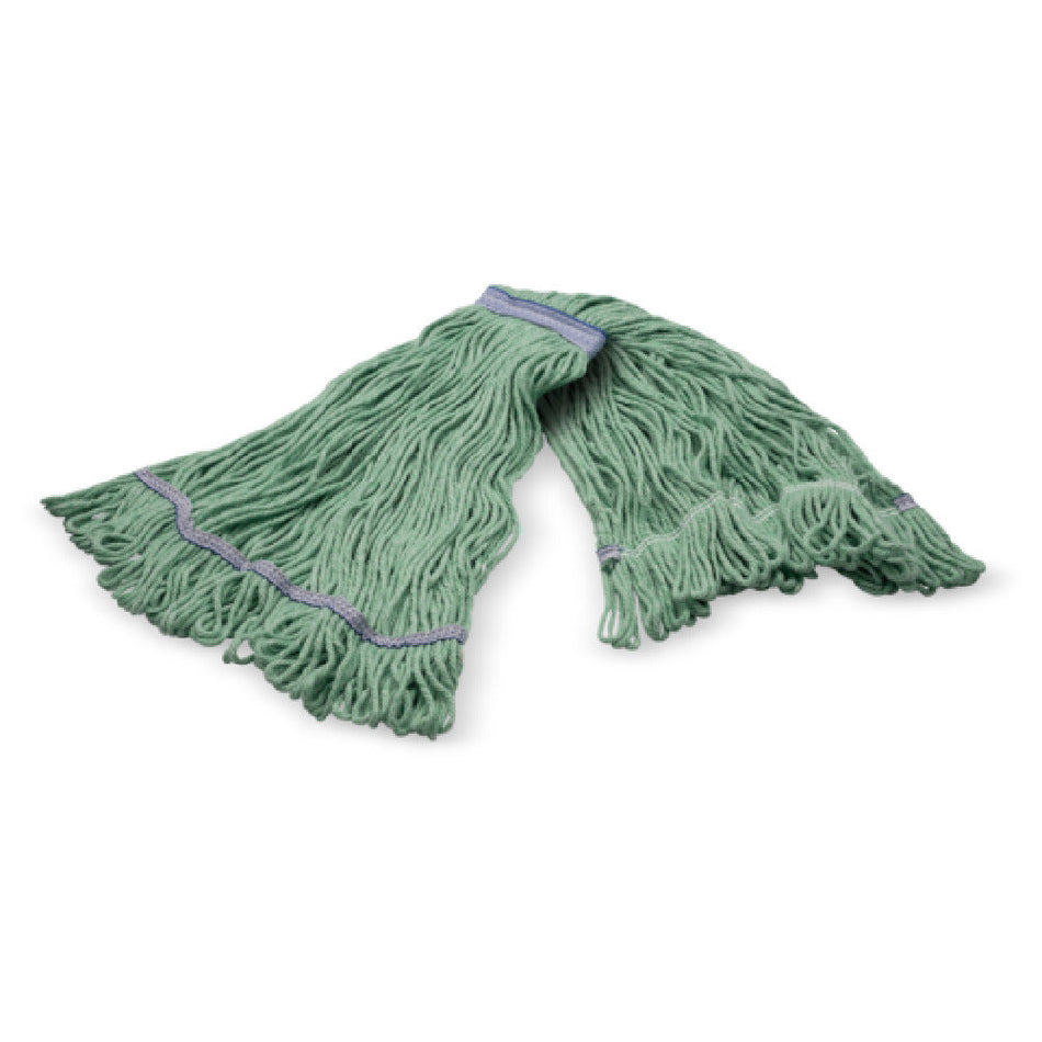Carlisle 369423B09 Large Looped-end Mop Head Cotton Synthetic Green