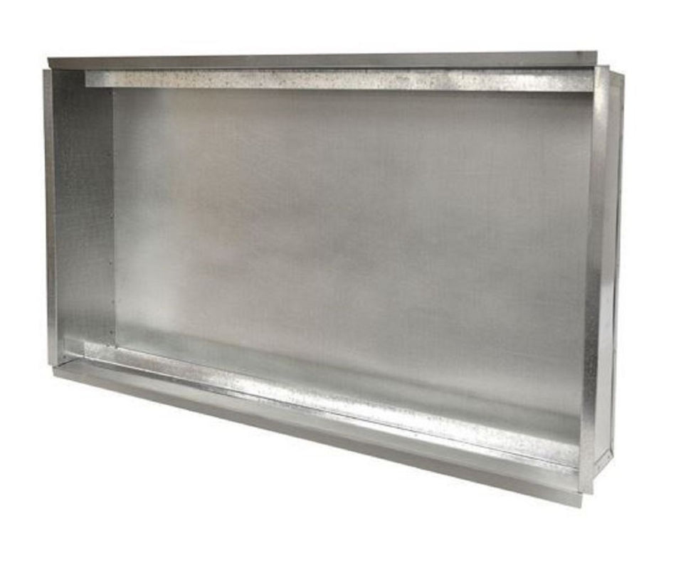 Air Duct Products 5481.1818-26, 18x18 Return Air Grille, Silver Galvanized Steel Wall & Ceiling Vent Cover, 5481 Series