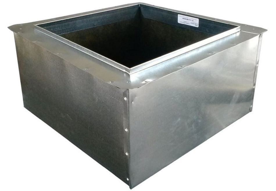 Air Duct Products 5482.2020, 20x20 Return Air Grille, Silver Galvanized Steel Wall & Ceiling Vent Cover, 5482 Series