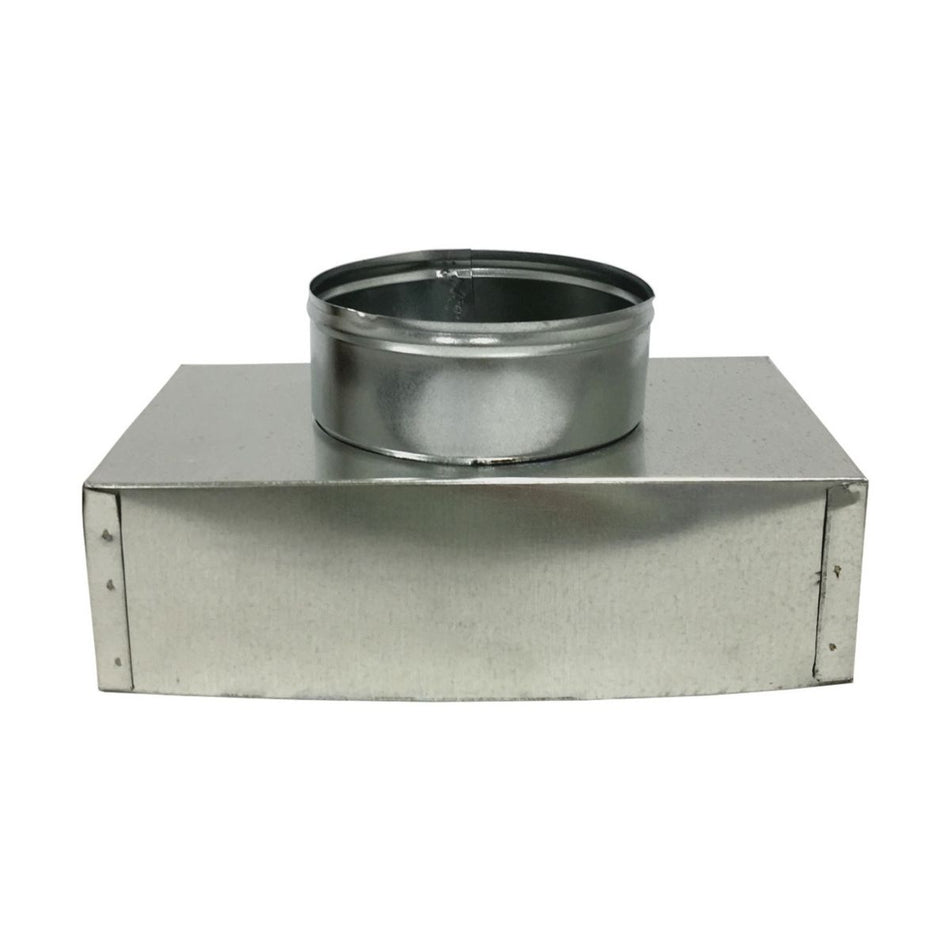 Air Duct Products 8451.120606-26, 4 Air Register, Silver Steel Sidewall & Ceiling Air Vent, 8451 Series