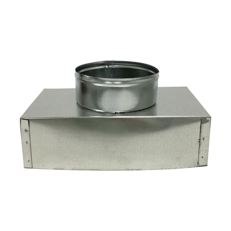 Air Duct Products 8451.100404-26, 4 Air Register, Silver Steel Sidewall & Ceiling Air Vent, 8451 Series