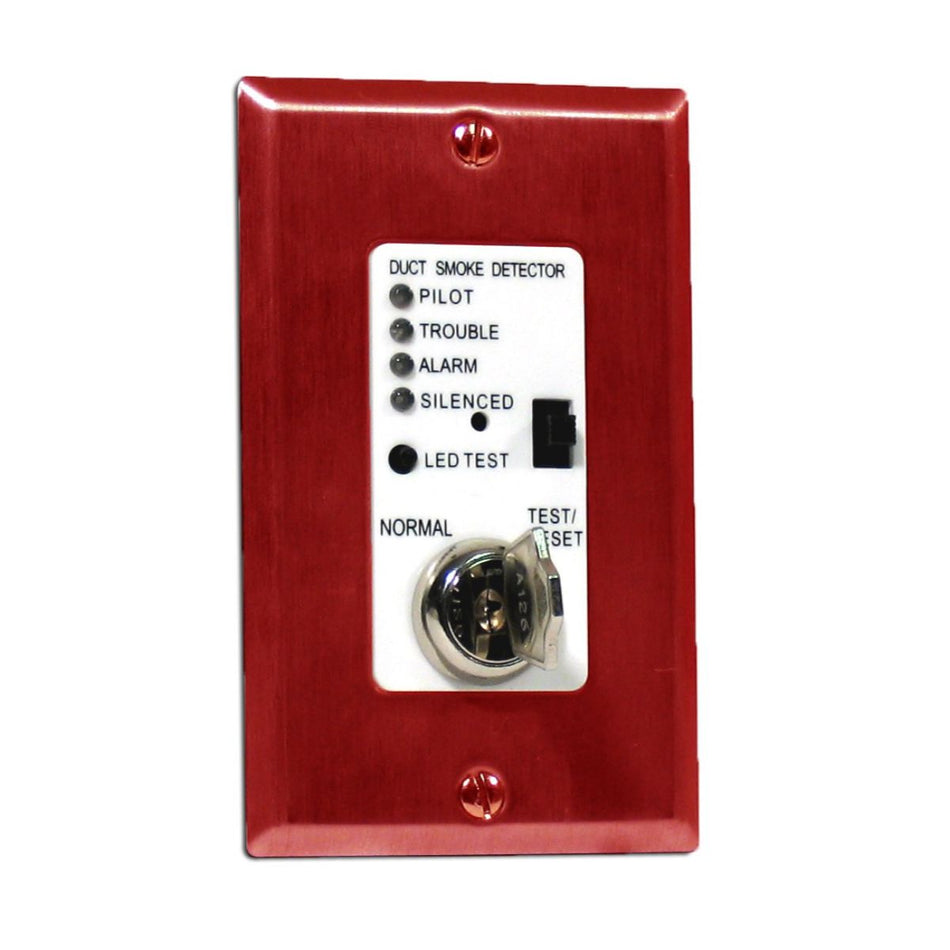 Air Products and Controls - MSR-100R/R - Indicator/Control Assembly w/ Red Single Gang Cover Plate