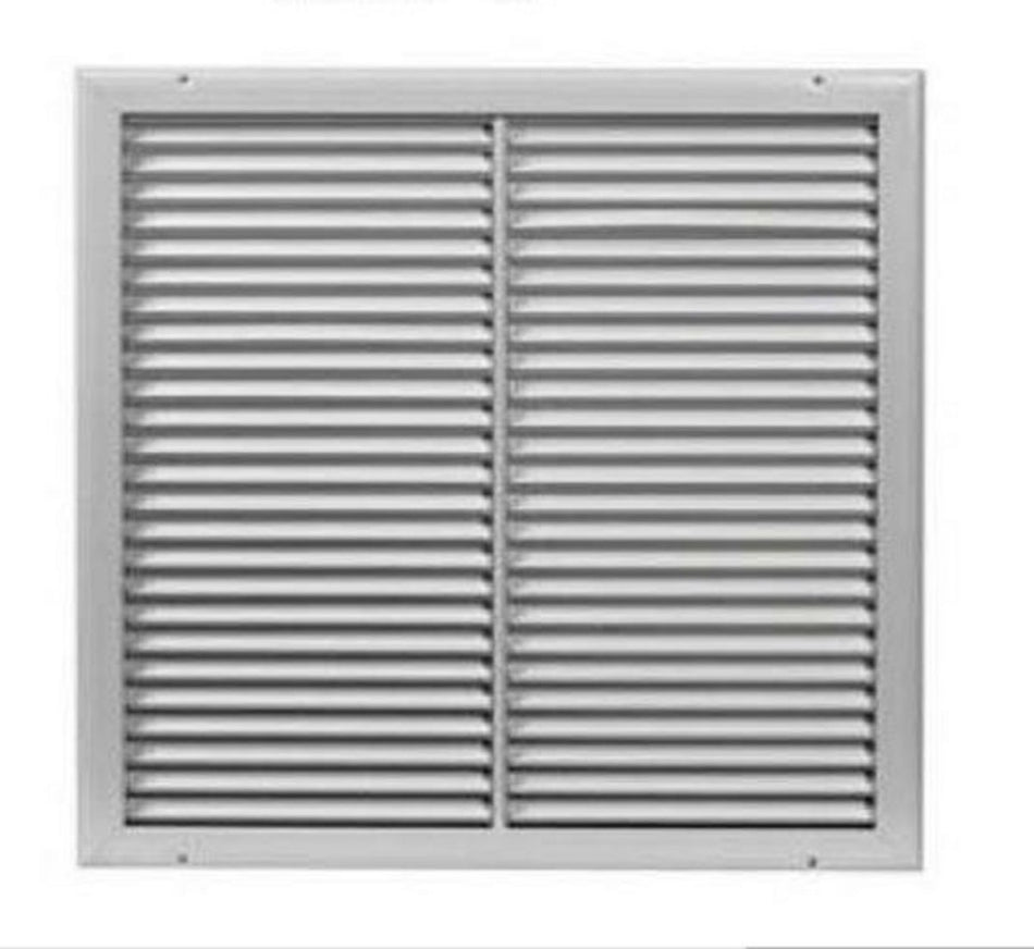 AirGuide RAT WH 48X24, 48x24 T-Bar Lay-In Return Air Grille, White Aluminum Wall & Ceiling Vent Cover