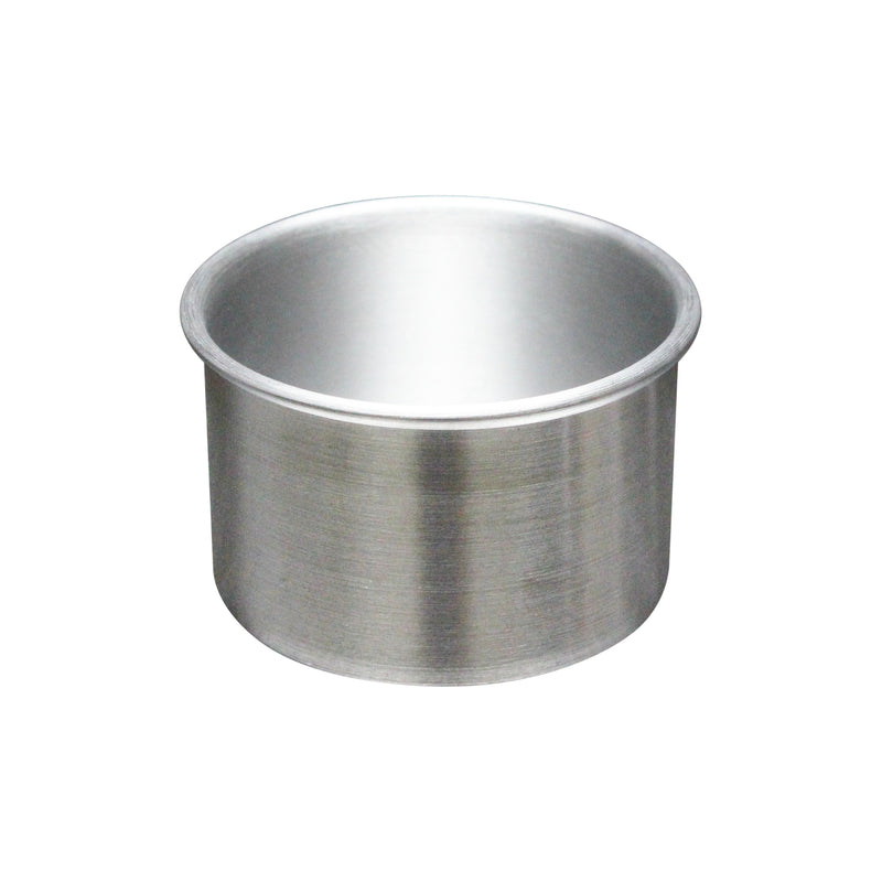 Thunder Group ALCP0302 3 Inch Diameter Round Cake Pan with Aluminum Finish