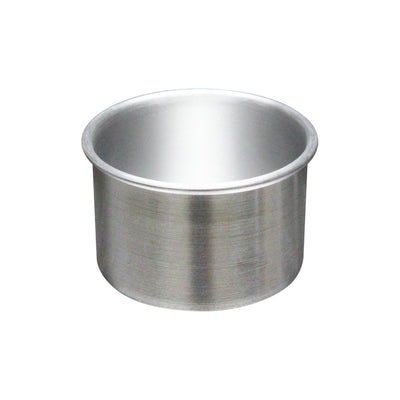Thunder Group ALCP0302 3 Inch Diameter Round Cake Pan with Aluminum Finish