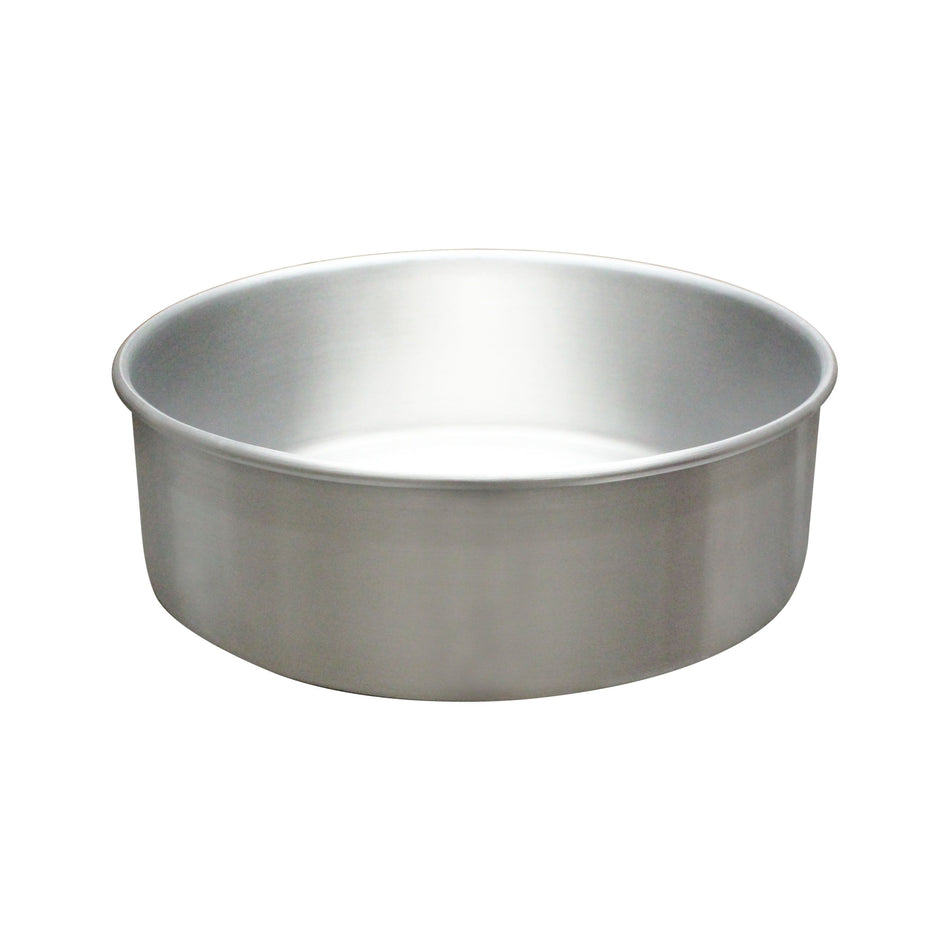 9" Diameter x 3" Deep, Round Layer Cake Pan, Aluminum, 1.00 mm Thickness, Oven Safe