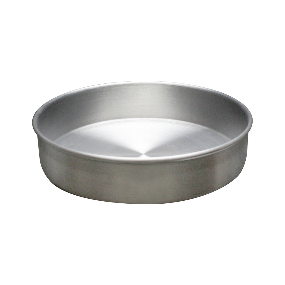 12" Diameter x 2" Deep, Round Layer Cake Pan, Aluminum, 0.90 mm Thickness, Oven Safe