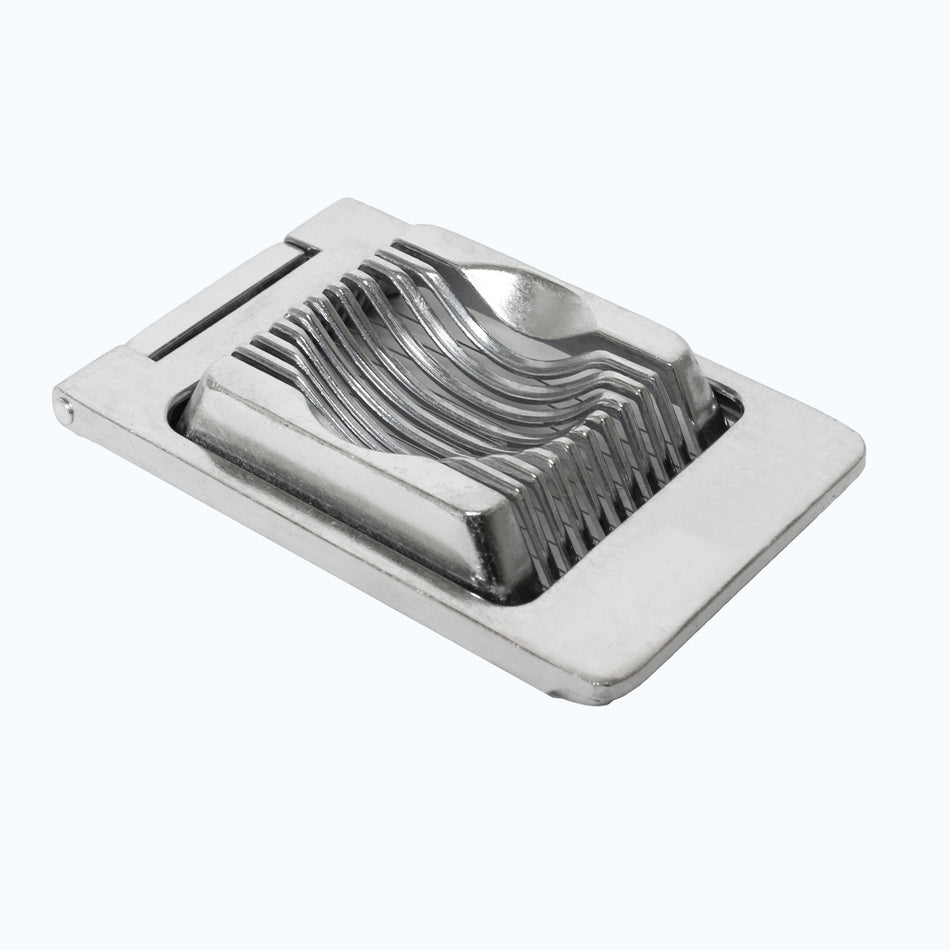 14 5-1/4" x 3-1/8" x 1", Square Egg Slicer, Aluminum