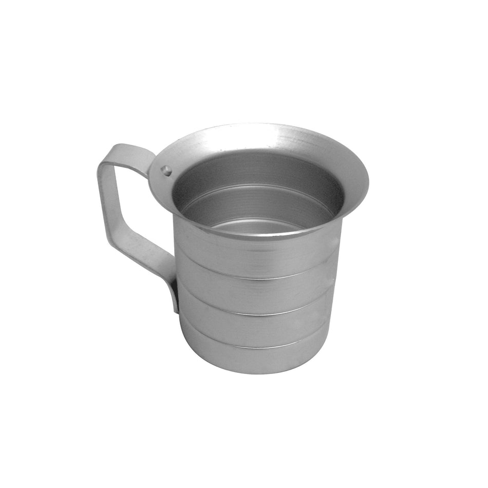 1/2 qt Liquid Measure Cup with riveted Handle, Aluminum
