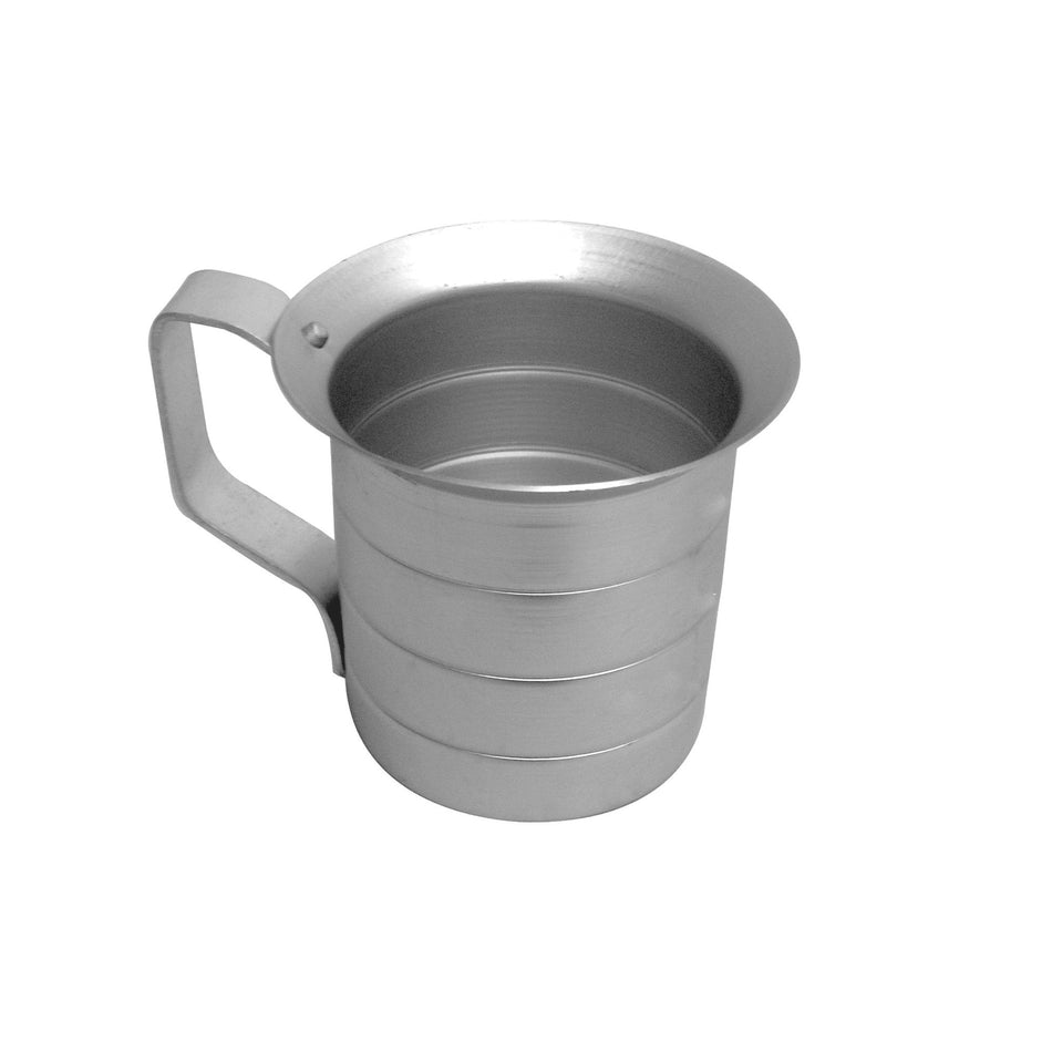 1 qt Liquid Measure Cup with riveted Handle, Aluminum