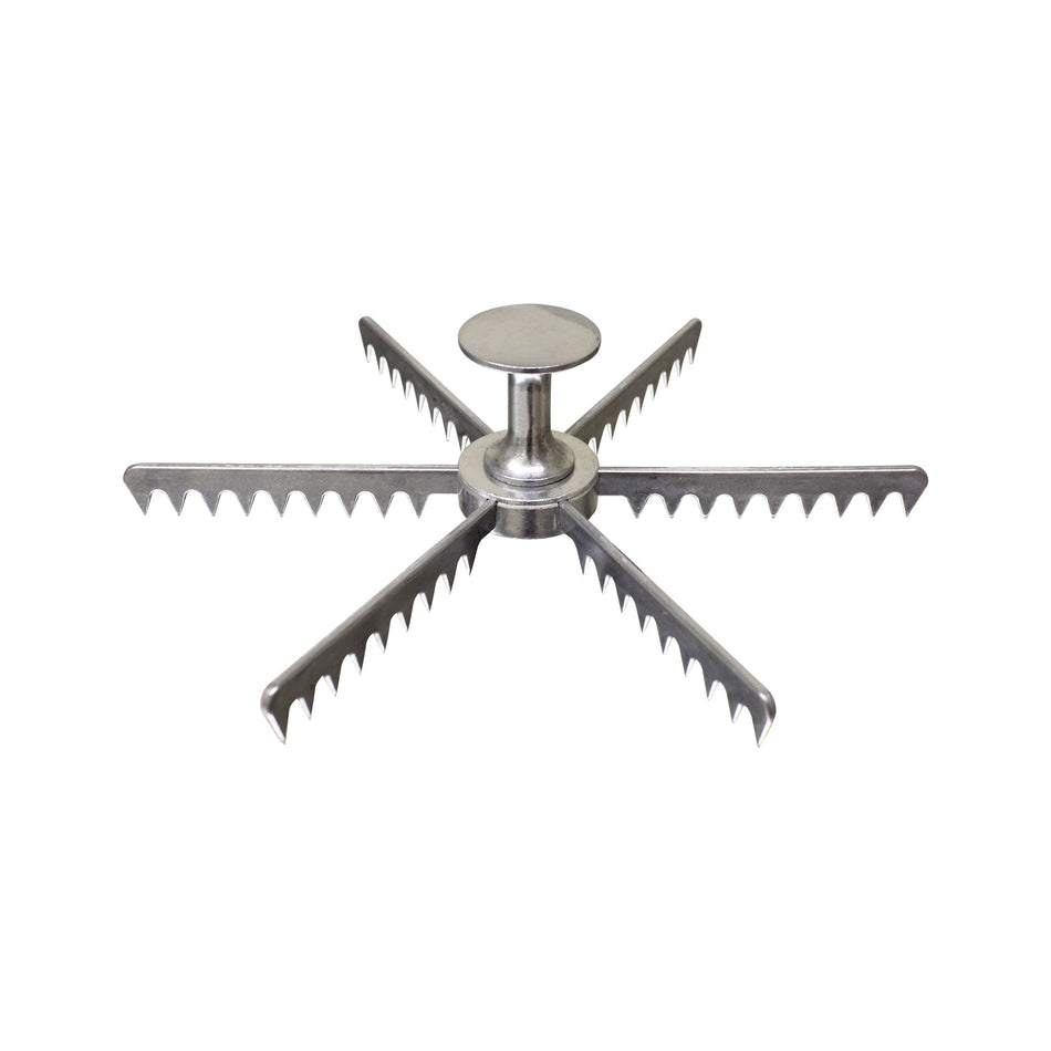 6-Cut Pie Marker, Aluminum