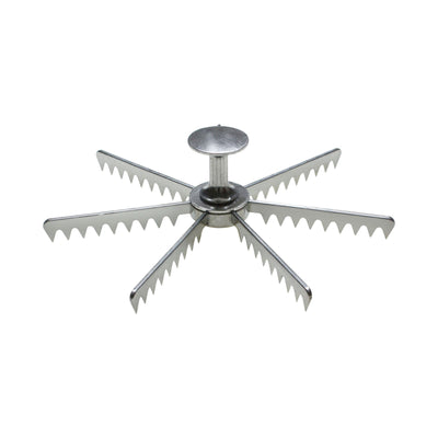 Thunder Group ALPMA007 Pie Marker 7-cut Aluminum with Ergonomic Handle