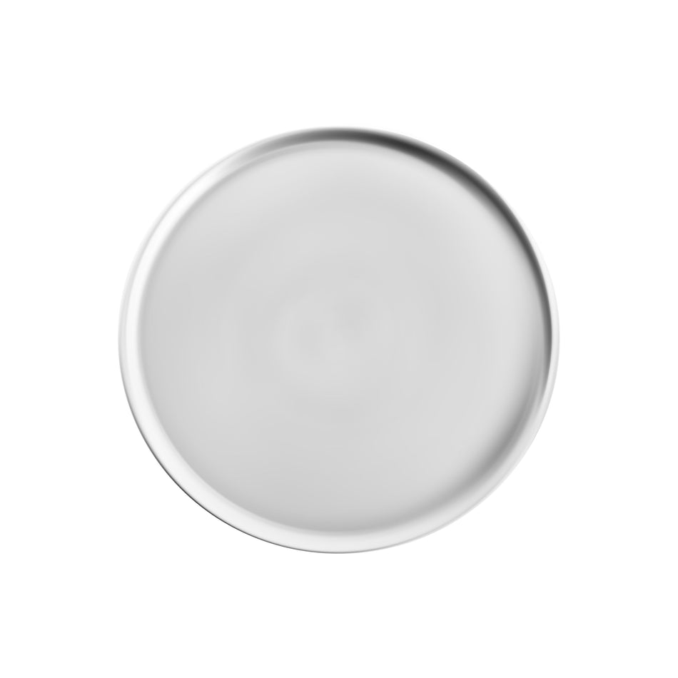 9" Coupe Style Pizza Tray, Aluminum, Oven Safe