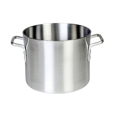 Thunder Group ALSKSP001 8 Quarts Aluminum Stock Pot 10 Inch Diameter with Riveted Handle