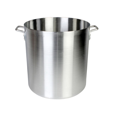 Thunder Group ALSKSP009 60 Qt Aluminum Stock Pot with Riveted Handle NSF