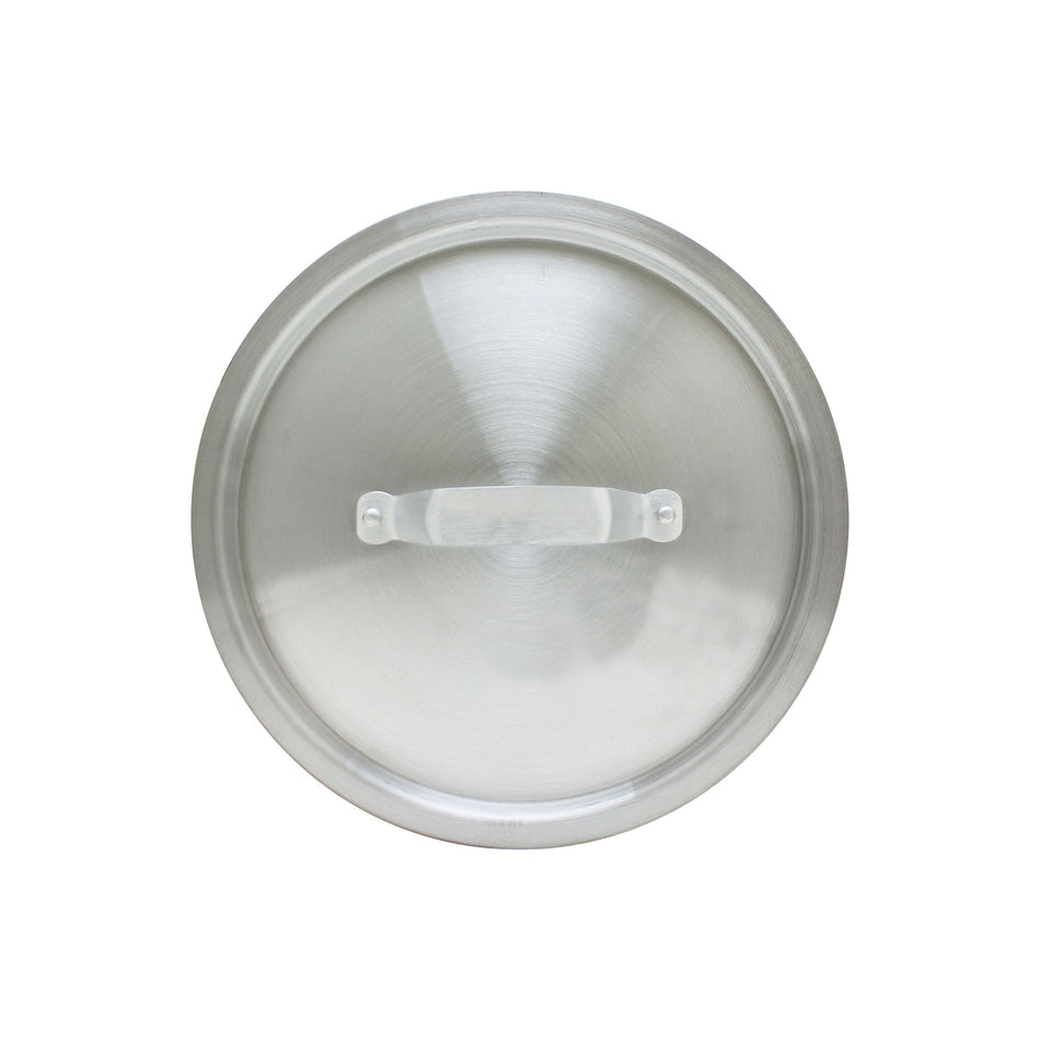 1-1/2 qt, 6-3/4" Diameter x 3/8" Thickness, Sauce Pan Lid with 1" Height Lid Handle, Aluminum, 1mm Thickness, Easy to Clean, NSF