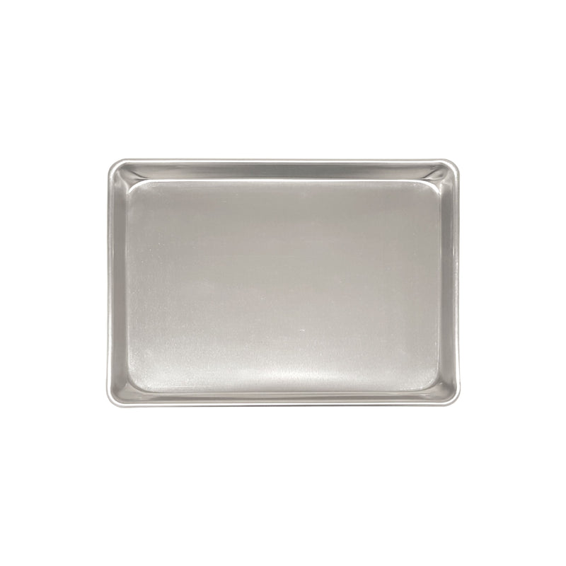 Thunder Group ALSP1013 9-1/2 Inch Aluminum Quarter-Size Sheet Pan with Uncoated Finish