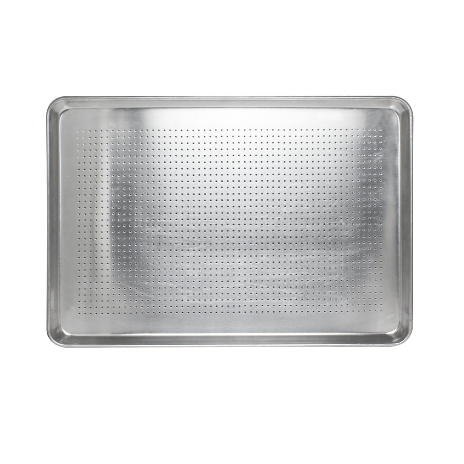 18" x 13", Half Size Sheet Pan, Perforated, Aluminum, Oven Safe