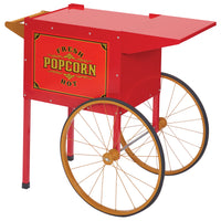 Winco 30010 38 Inch Antique Decor Popcorn Cart Steel Display Stand