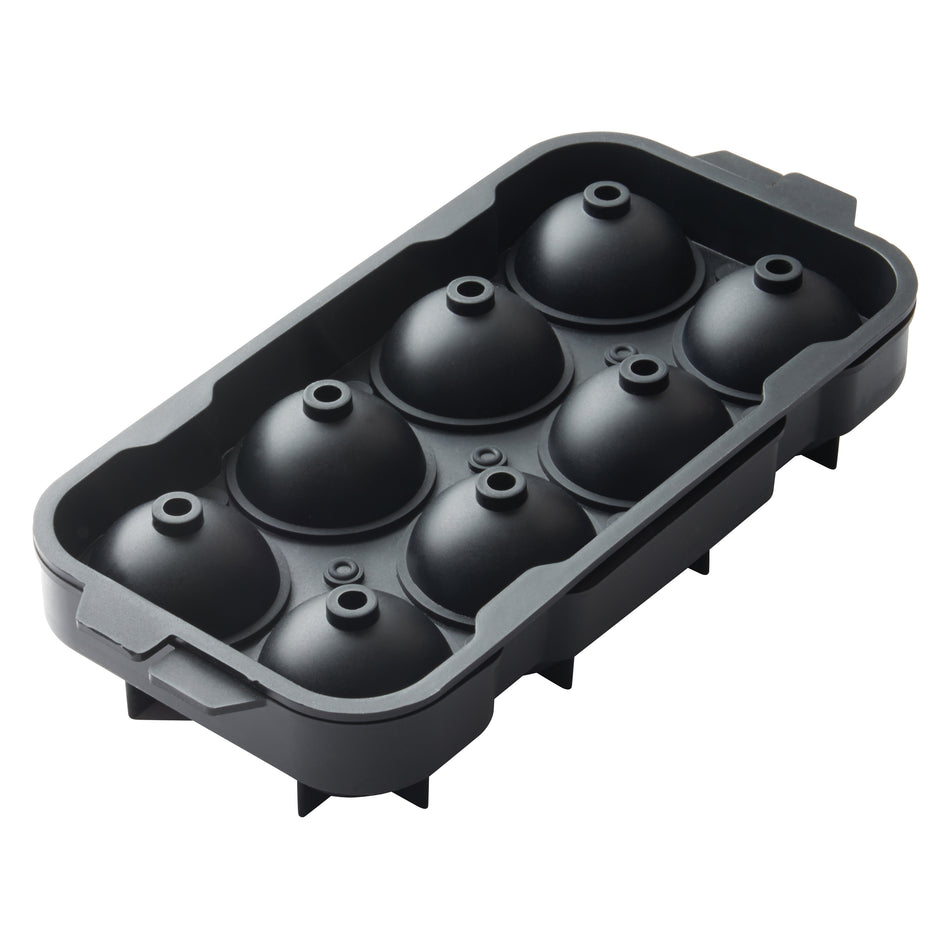 Winco ICCP-8K Bar Maid Silicone Ice Tray, 8 Compartments - Black