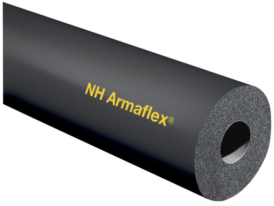 Armacell IPDGS07812, 7/8 in ID Pipe Insulation x 1/2 in Wall x 6 ft, Gray Closed-Cell Foam Tube, R3.1, Tubolit