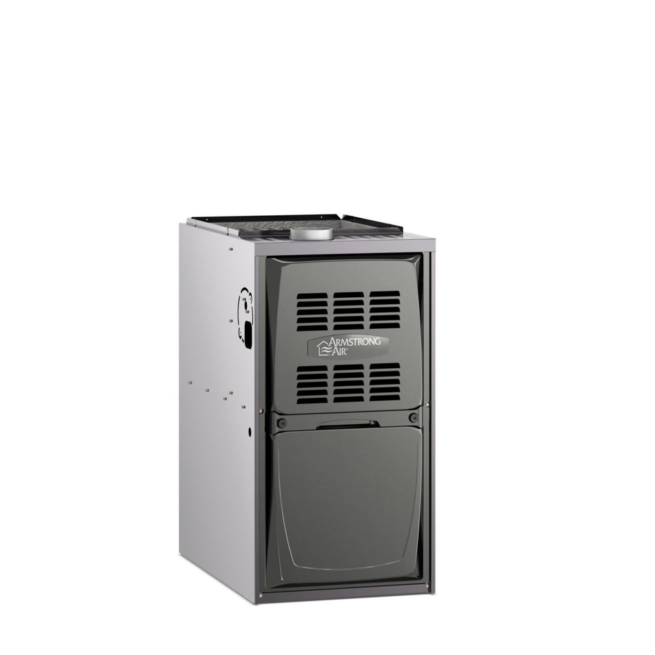 ARMSTRONG AIR 26U47 110,000 BTU 80% AFUE Gas Furnace, Upflow / Horizontal, 120V/1-Phase/60Hz