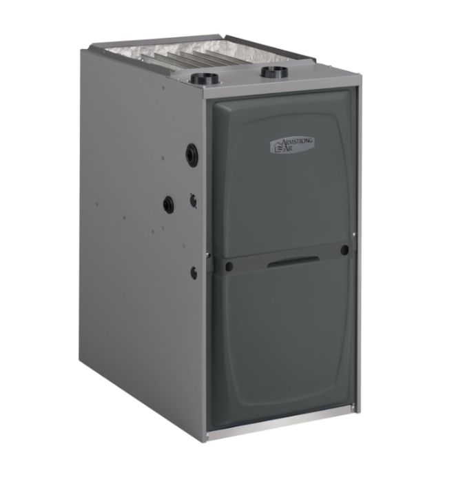 ARMSTRONG AIR 85W28 44,000 BTU 80% AFUE Gas Furnace, Upflow / Horizontal, 115V/1-Phase/60Hz
