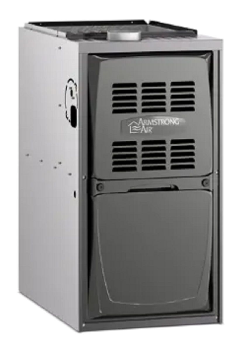 ARMSTRONG AIR 26U36 90,000 BTU 80% AFUE Gas Furnace, Upflow / Horizontal, 120V/1-Phase/60Hz